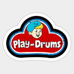 play drums Sticker